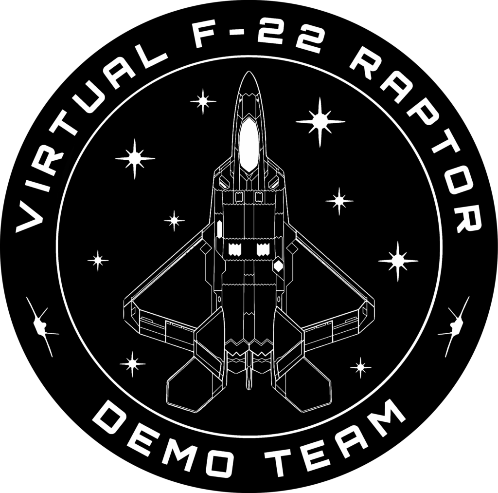 Virtual F-22 Raptor Demonstration Team