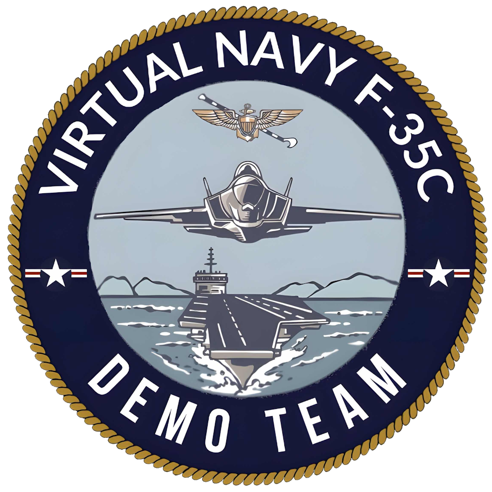 Virtual F-35C Demonstration Team