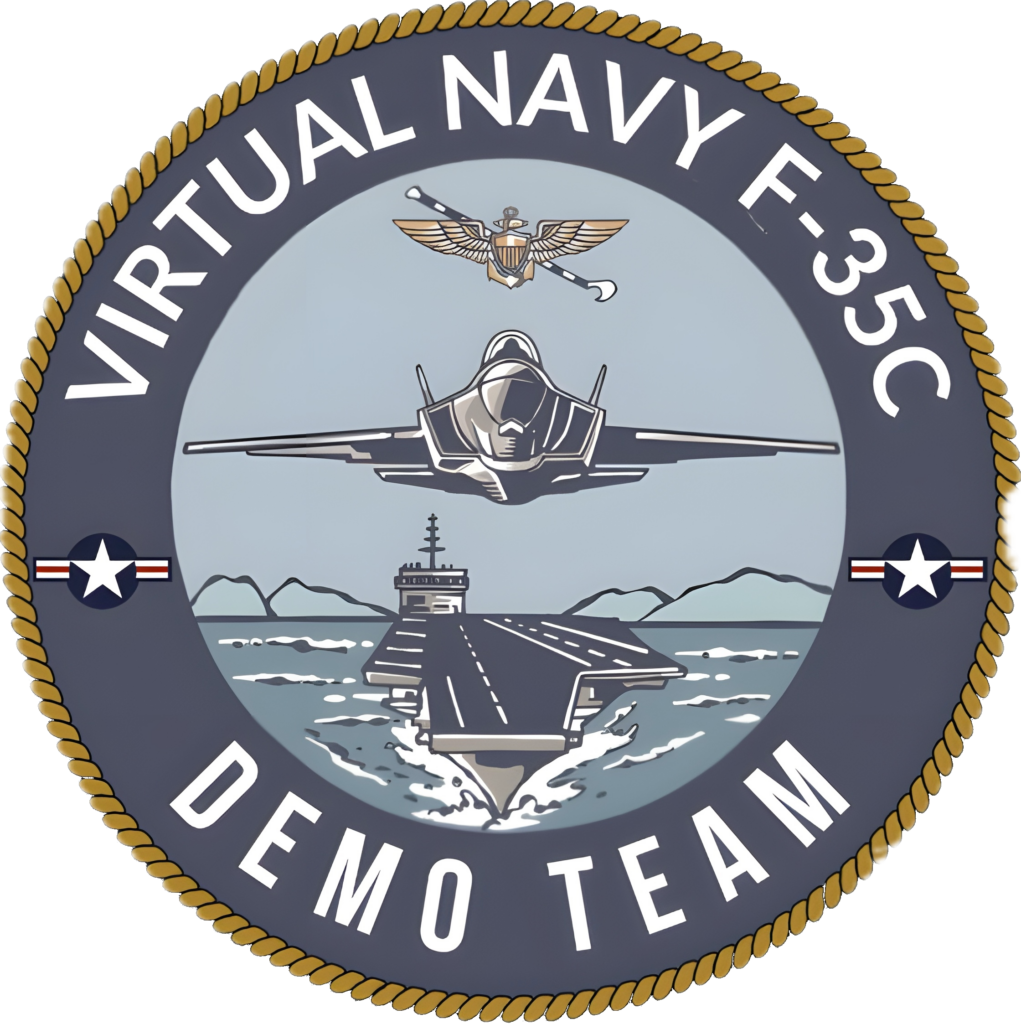 Virtual U.S. Navy F-35C Demo Team
