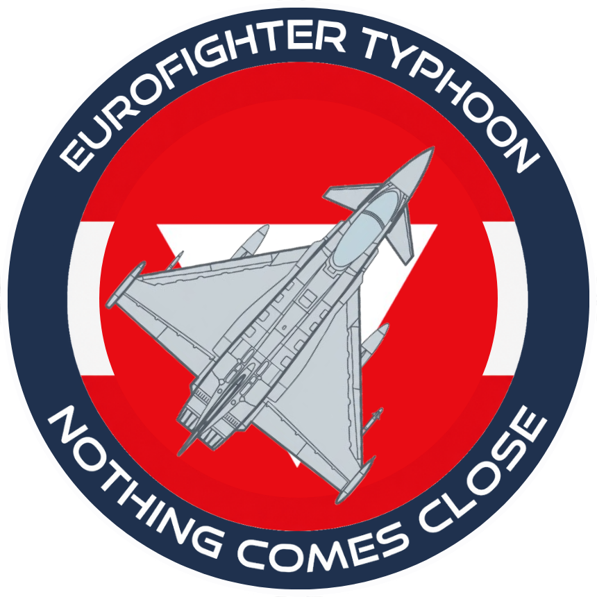 Virtual Austrian Air Force Eurofighter Display Team